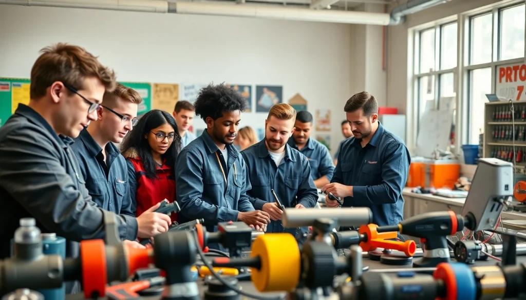 Students thrive in hands-on learning at a trade school in Tennessee, enhancing skills.