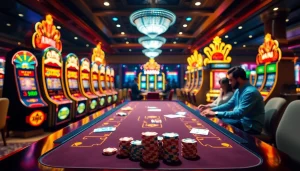 Slot Server Kamboja excitement with vibrant online casino gaming ambience.