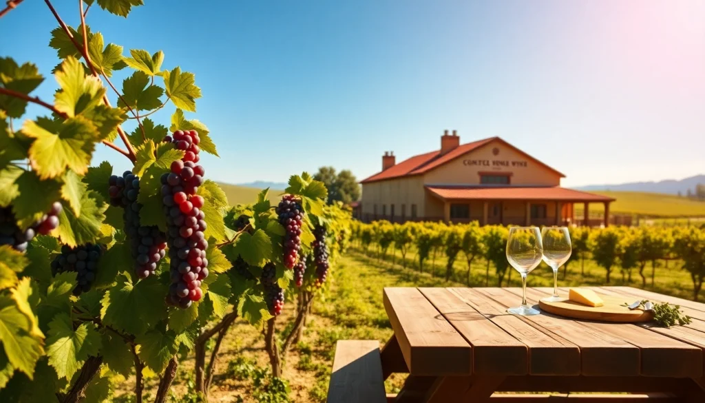 Tasting fine wines at Sacramento Wineries with lush vineyards and welcoming atmosphere