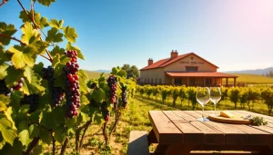 Tasting fine wines at Sacramento Wineries with lush vineyards and welcoming atmosphere