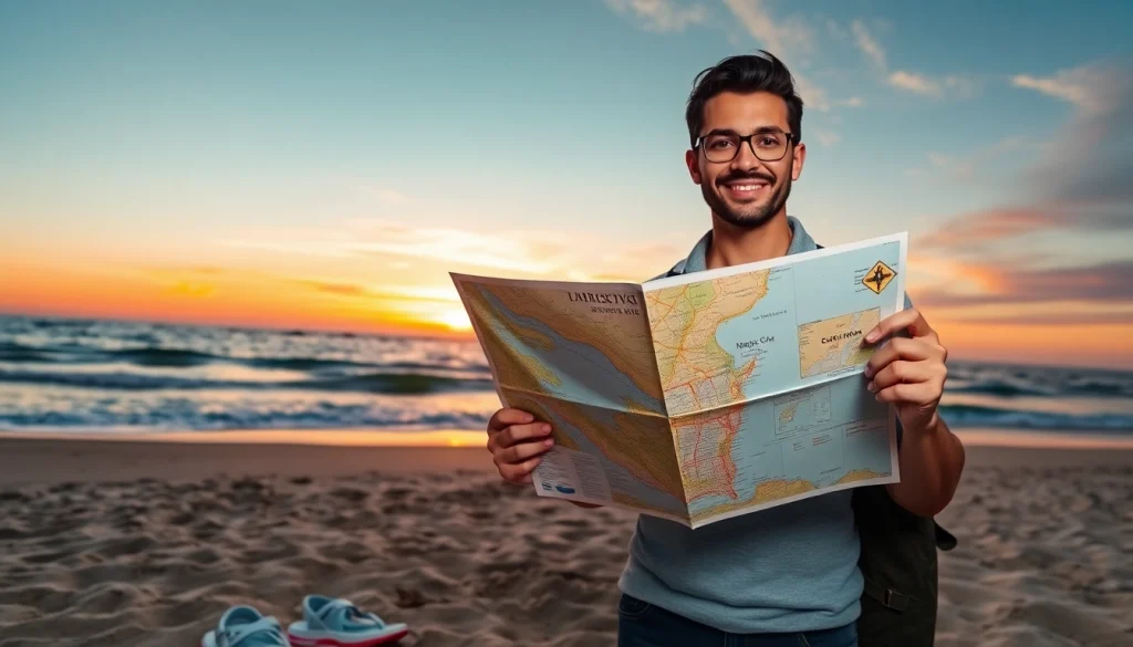 datanisle.com에서 여행 정보와 분석을 제공하는 전문 여행 가이드의 모습