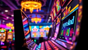 Menangkan permainan yuyu4d slot dengan mesin slot berwarna-warni yang memikat perhatian.