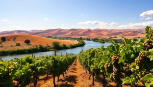 Experience the beauty of Clarksburg, CA with vineyards and river views.