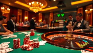 Trải nghiệm các trận cược hấp dẫn tại casino Bet VIP với các bàn roulette và poker sống động.
