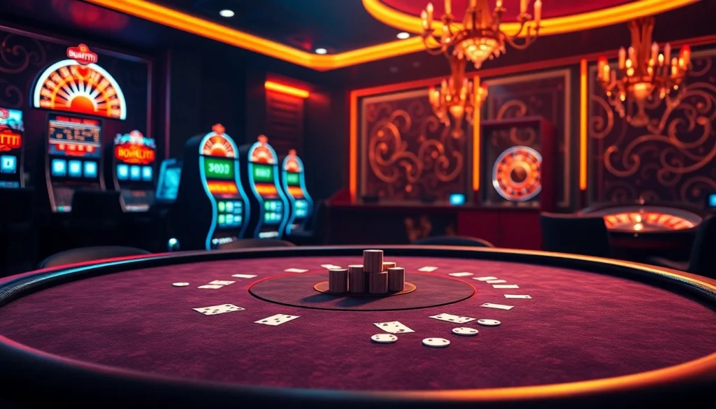 Experience the thrill of Bugatti8 at a luxurious casino table, blending excitement with elegance.