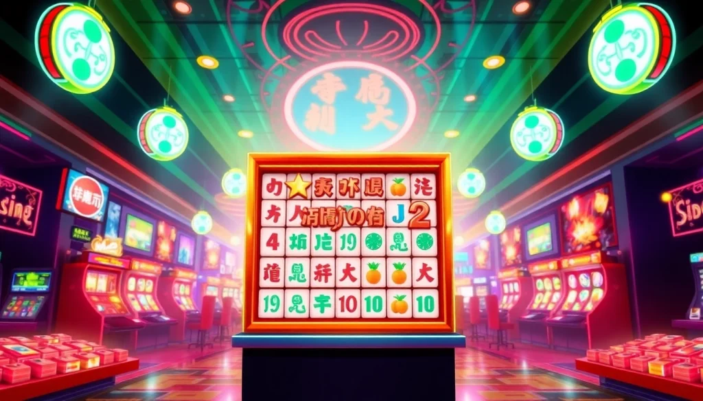 Main permainan Mahjong Ways 2 dengan simbol khas menunggu kemenangan besar di kasino.