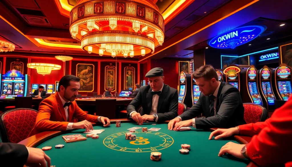 Experience premier online gambling at trang chủ okwin with exciting poker games.