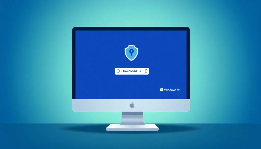 Experience a seamless free vpn download on Windows with this illustrated guide.