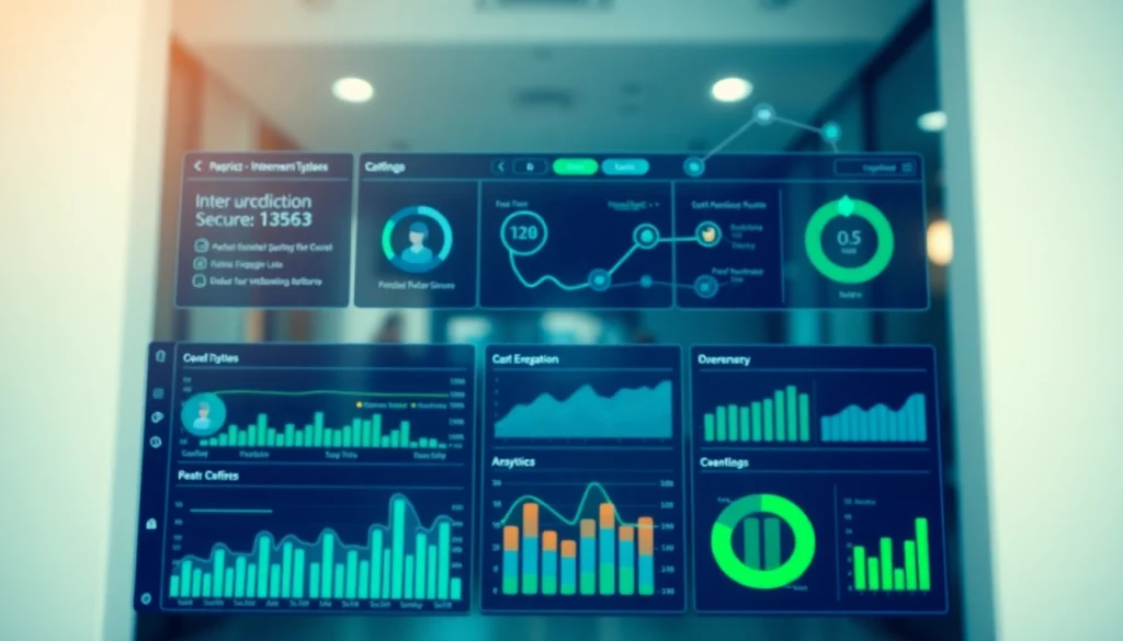 Engaging dashboard of 1cplatform illustrating user metrics and analytics.