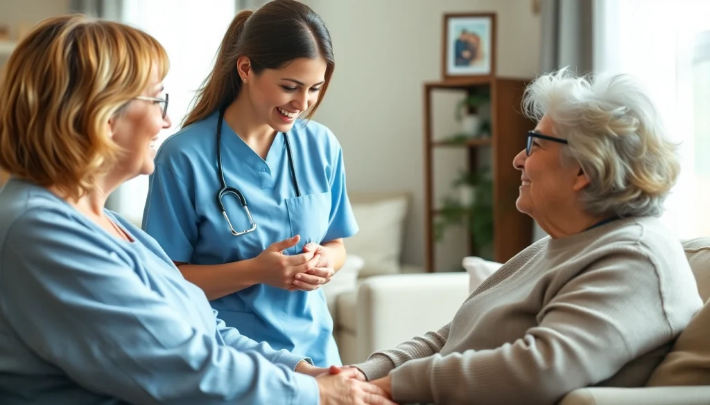 Senior caregivers austin tx providing compassionate care in a warm home environment.