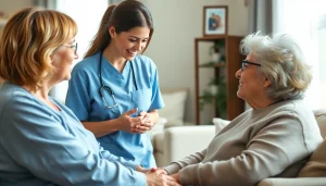 Senior caregivers austin tx providing compassionate care in a warm home environment.