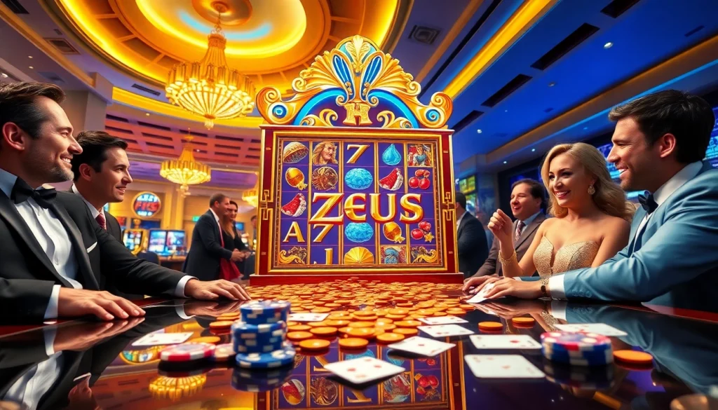 Experience excitement with slot zeus in a luxurious casino atmosphere filled with winning moments.