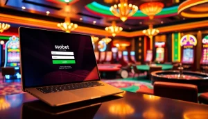 Experience sbobet login in a vibrant online casino atmosphere with thrilling gaming elements.