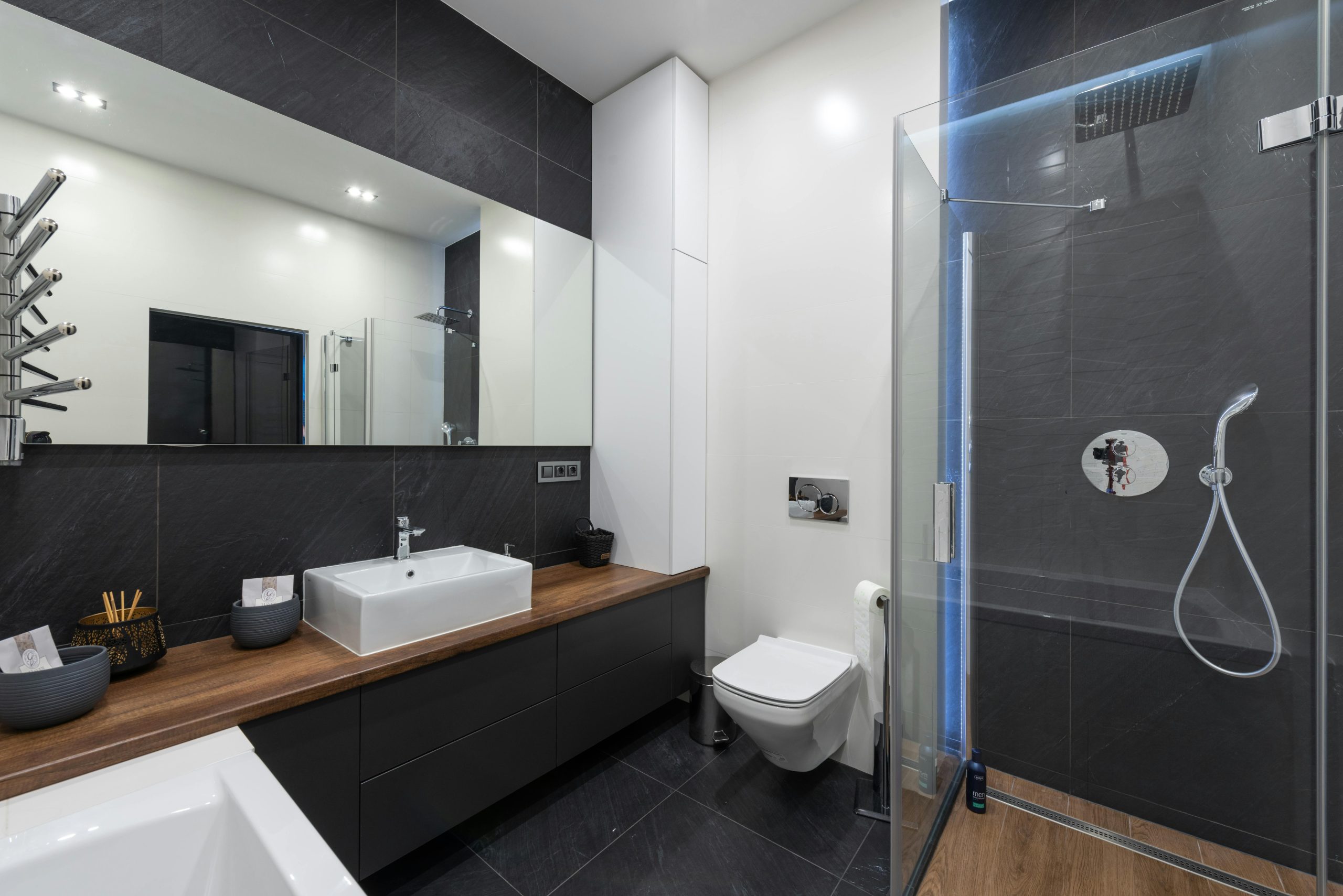 Transform Your Bathroom with Black Frame Shower Doors