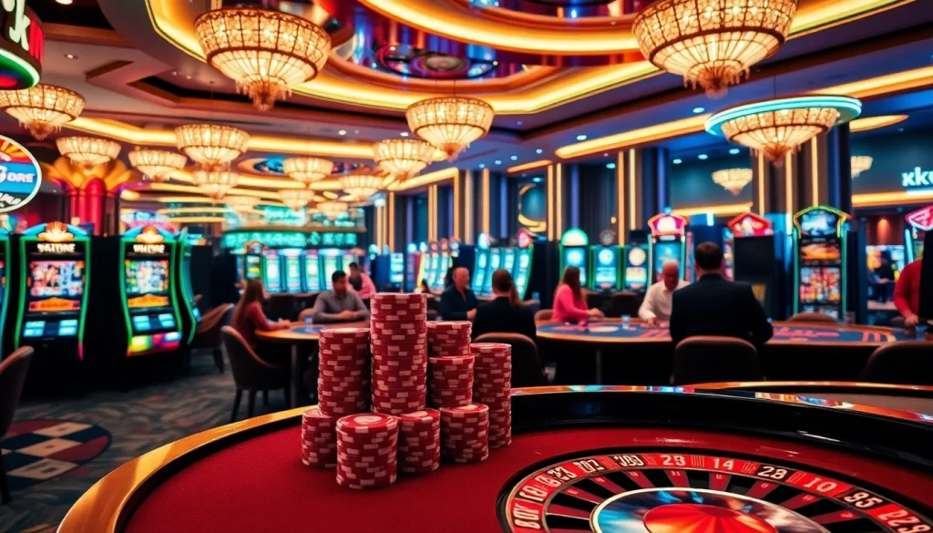 Experience the excitement at kkwin casino with vibrant games and thrilling action