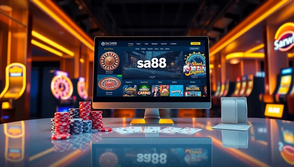 Engage in top gambling excitement at https://sa88.it.com/ with vibrant casino visuals and immersive gameplay.