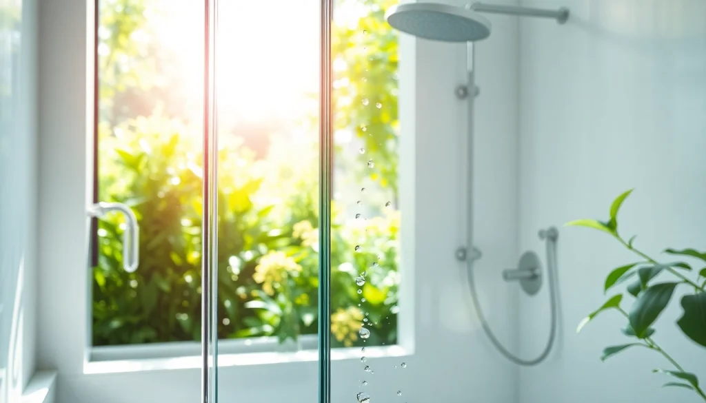 Enhance your space with elegant showers featuring modern frameless designs and natural light.