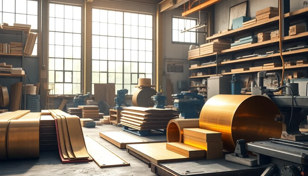 Platbanda bronz grafitat expusă într-un atelier profesional.