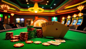 Spin the thrilling roulette wheel in the KJ C casino, featuring luxury poker tables and vibrant slot machines.